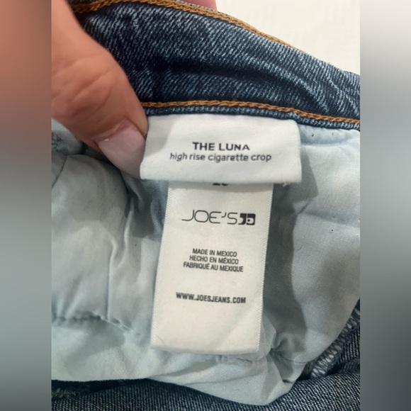 Joe’s Jeans The Luna High Rise Cigarette Ankle Jeans Size 28 - Picture 7 of 9